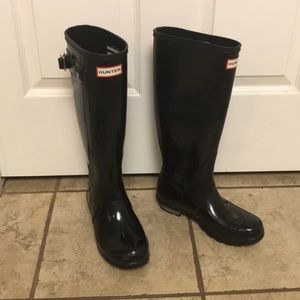 Hunter rain boots